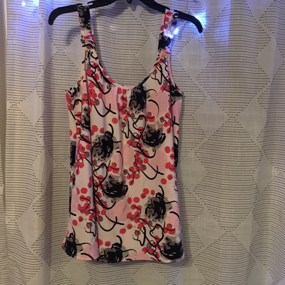 Mix It Floral Blouse, silky material.